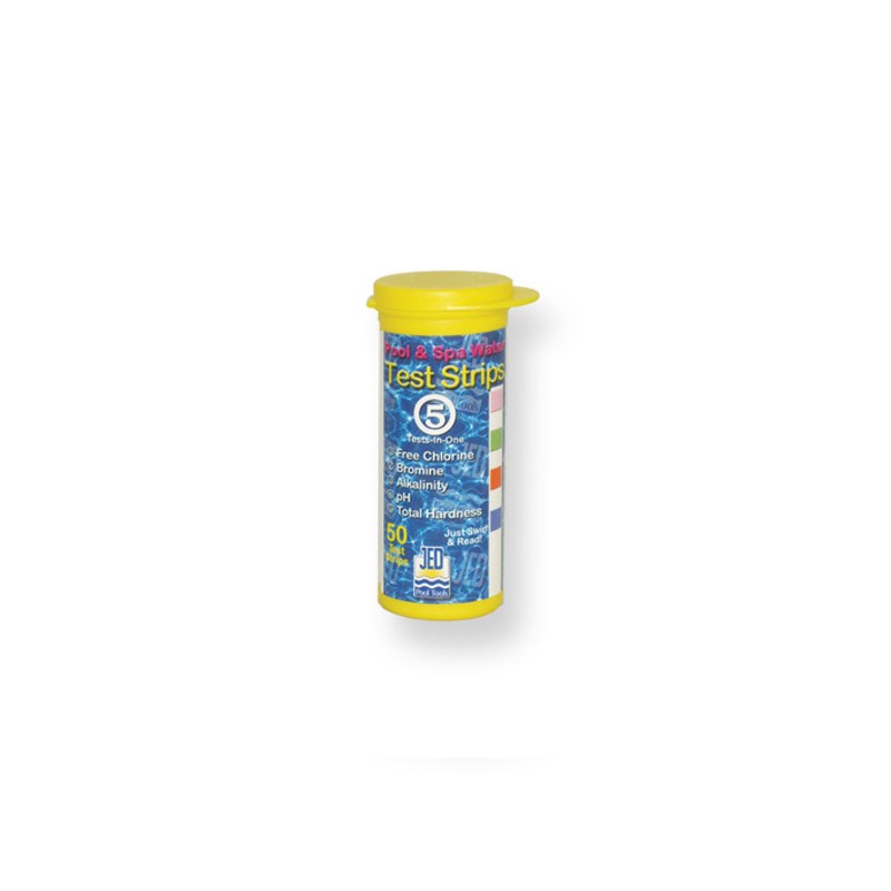 JED 00-IT490 5-Factor Test Strip for Pool & Spa