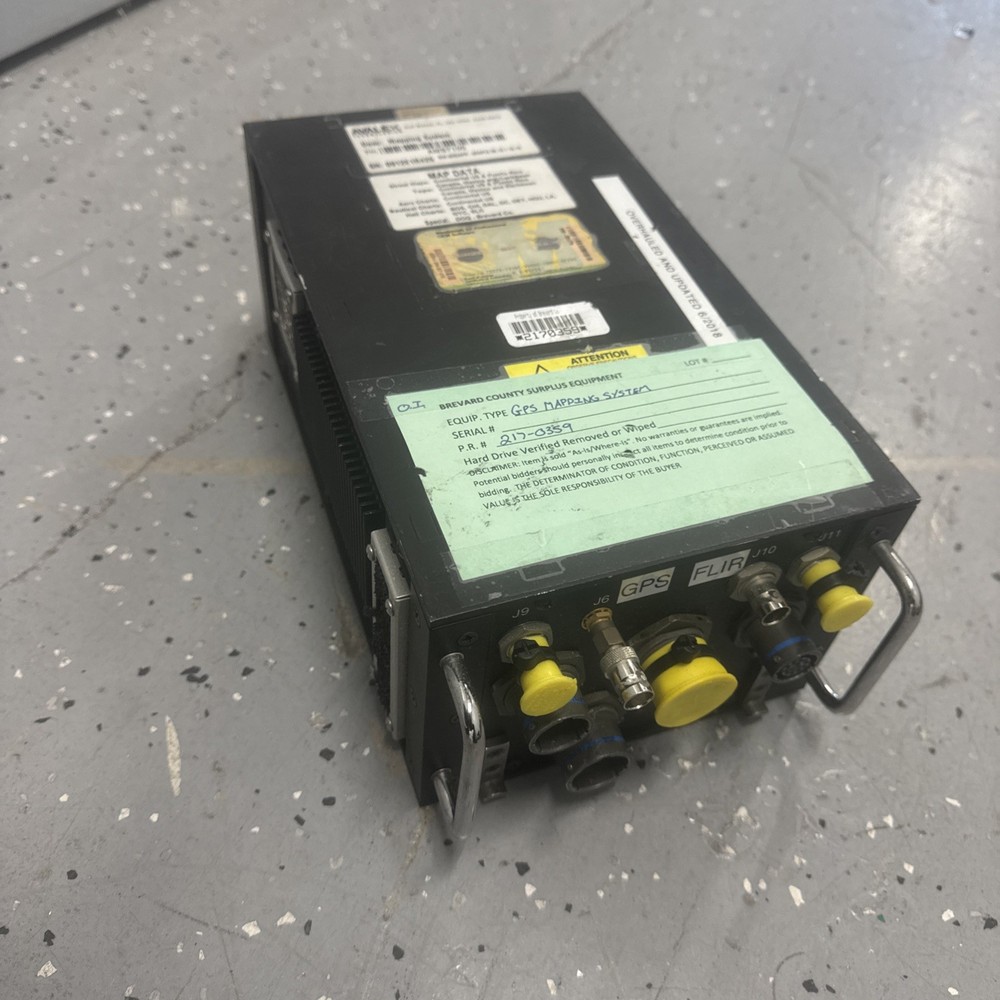 AVALEX TECHNOLOGIES MODEL AMS7100 DIGITAL HELICOPTER MAPPING SYSTEM