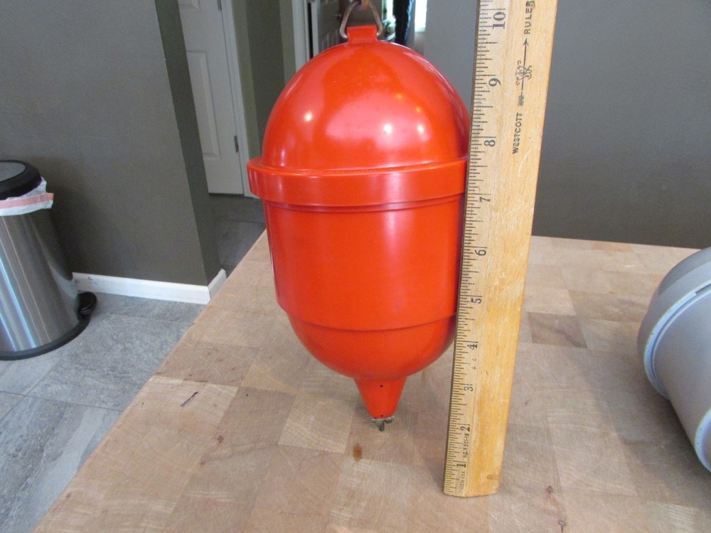 Vintage Red Comet Automatic Safety Spray Fire Control System 2 PCS. EMPTY