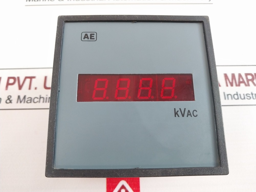 Automatic Electric Digital AC Voltmeter 0-150 VAC