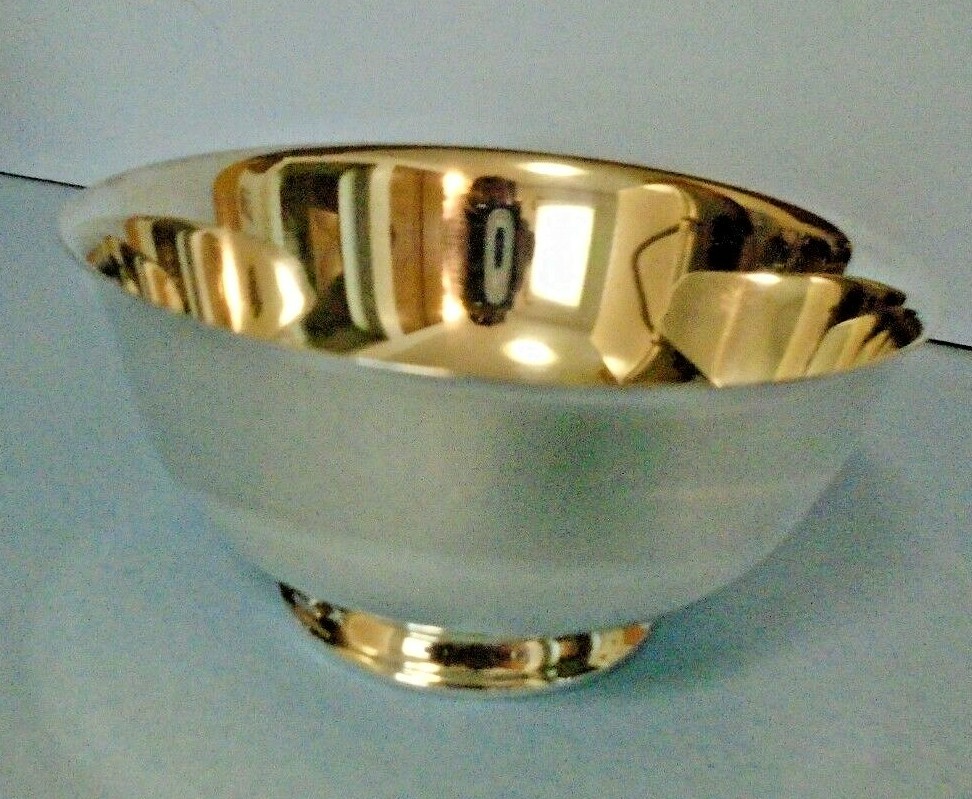 Lot Of 4 Silverplate Serving Bowls Various Sizes