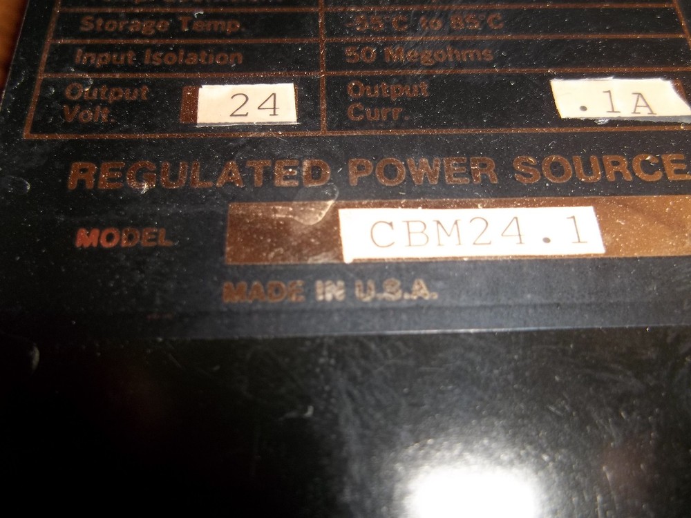 KAAK REGULATED POWER SOURCE CBM24.1 (397-2)