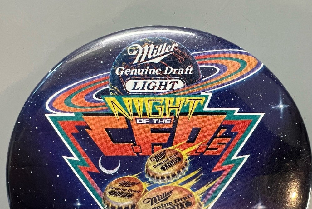 Miller Light Pinback Button Night Of The CEO’s