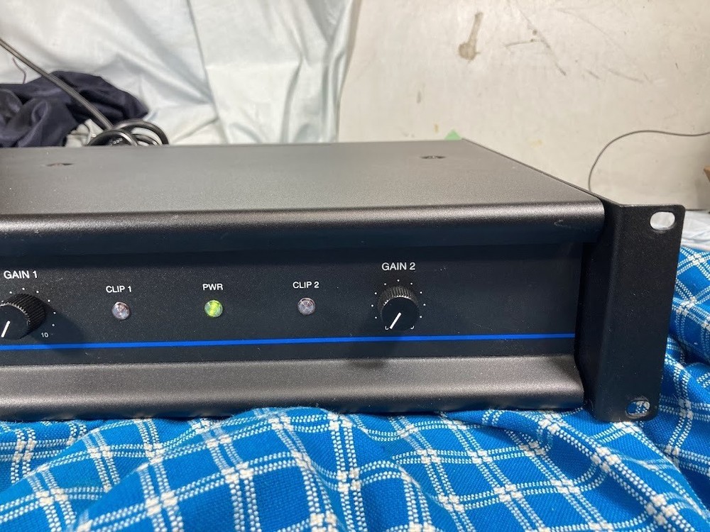Qsc Mx-700 Power Amplifier Home Use Tested