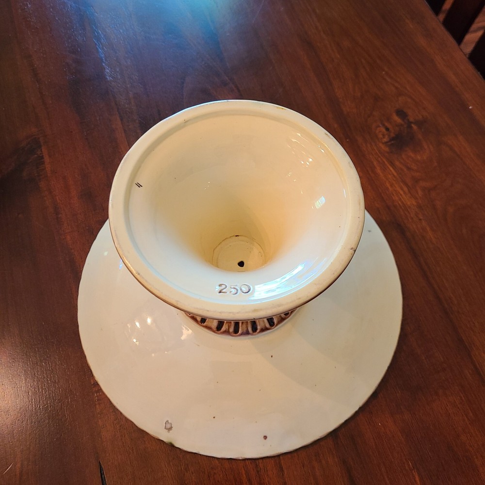 1880's Majolica Comport Fruit/ Cake Stand