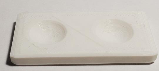 A Very Nice Set of 4 Two Hole Marble Stands