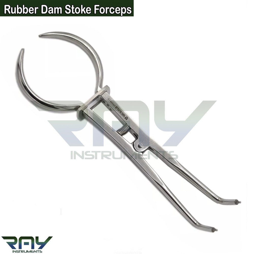 Endodontic Rubber Dam Stoke Clamp Forceps Dental Restorative Instruments