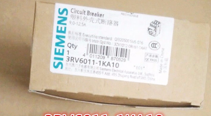 1PCS NEW Siemens 3RV6011-1KA10