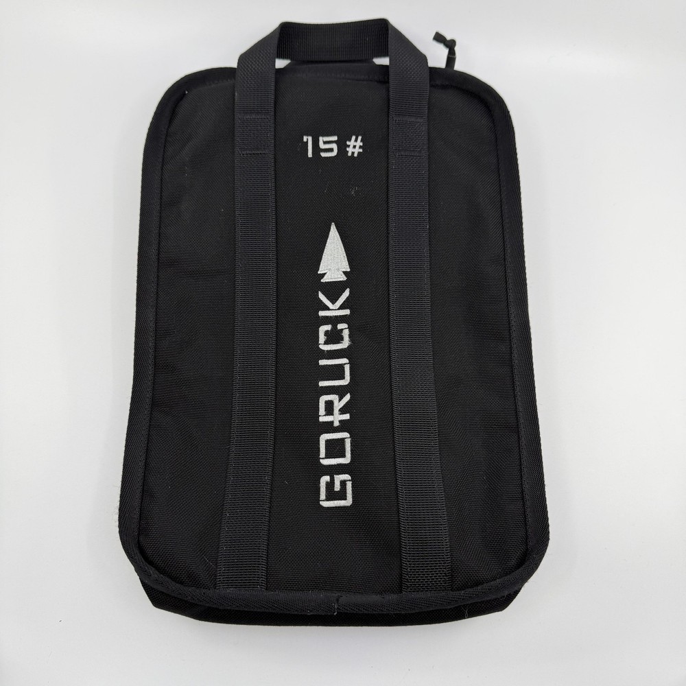 GORUCK Pouch Black 15LBs Nylon Soft Case Sandbag