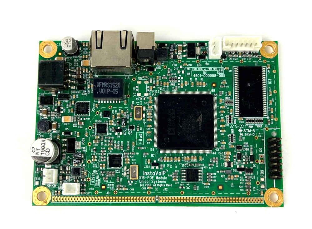Unicoi Systems 516-POE Module Speaker Intercom Microphone Circuit Board Hardware