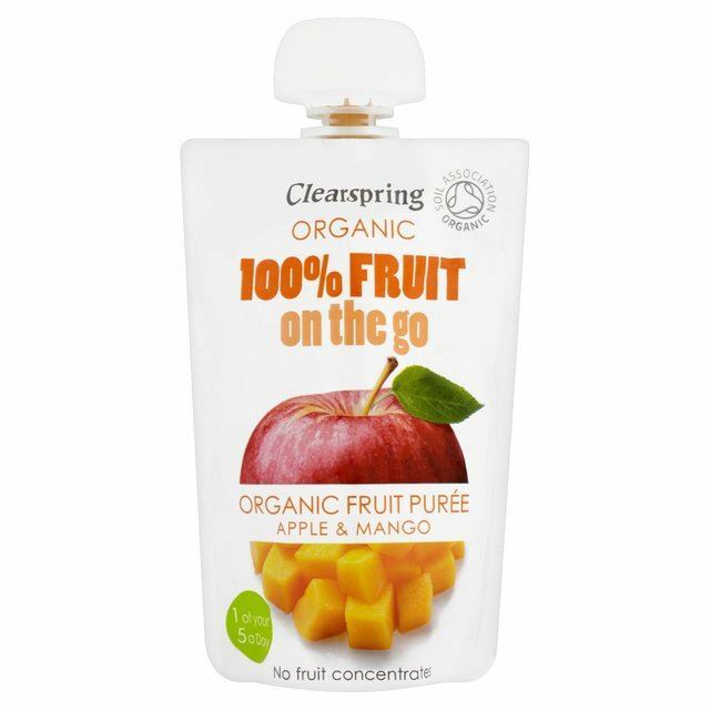 Clearspring Organic Fruit Puree Apple & Mango - 100g