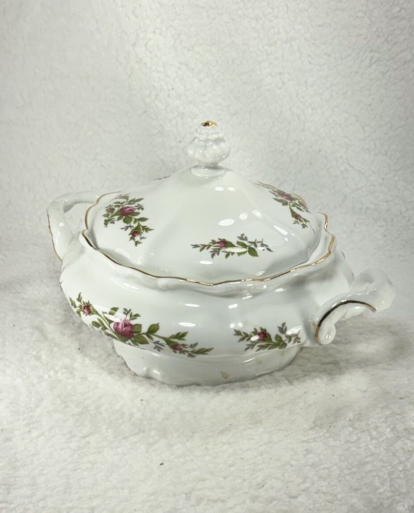 Johann Haviland Rose Bone China Covered Dish