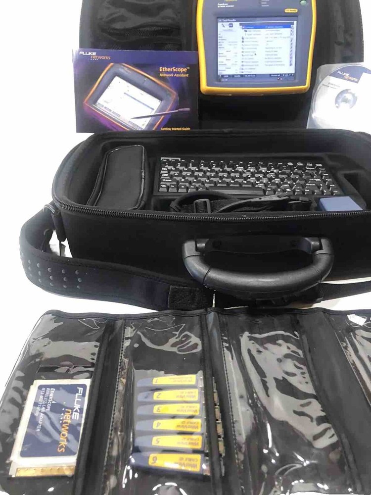 Fluke Networks EtherScope Series I Network Assistant w/ LAN WLAN & ITO Opts