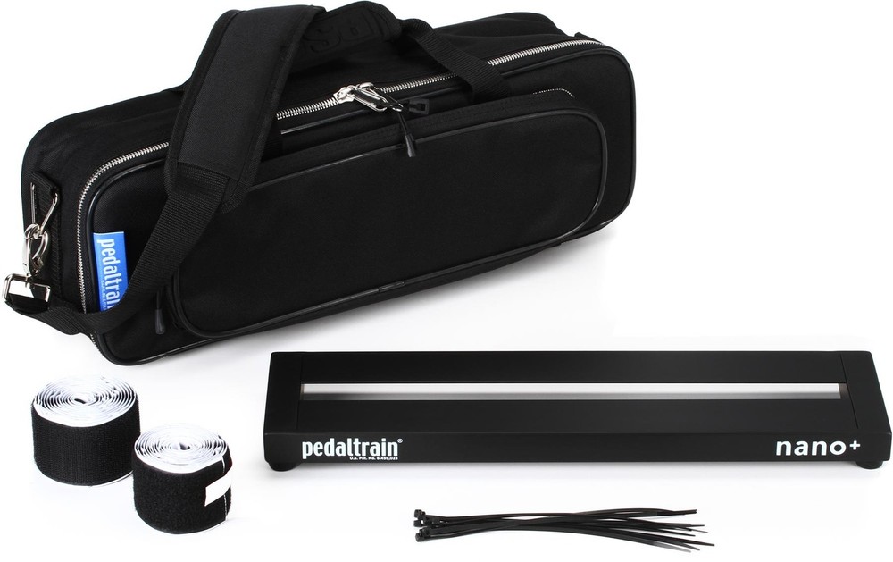 Pedaltrain Nano+ 18x5-inch Pedalboard with Soft Case (3-pack) Bundle
