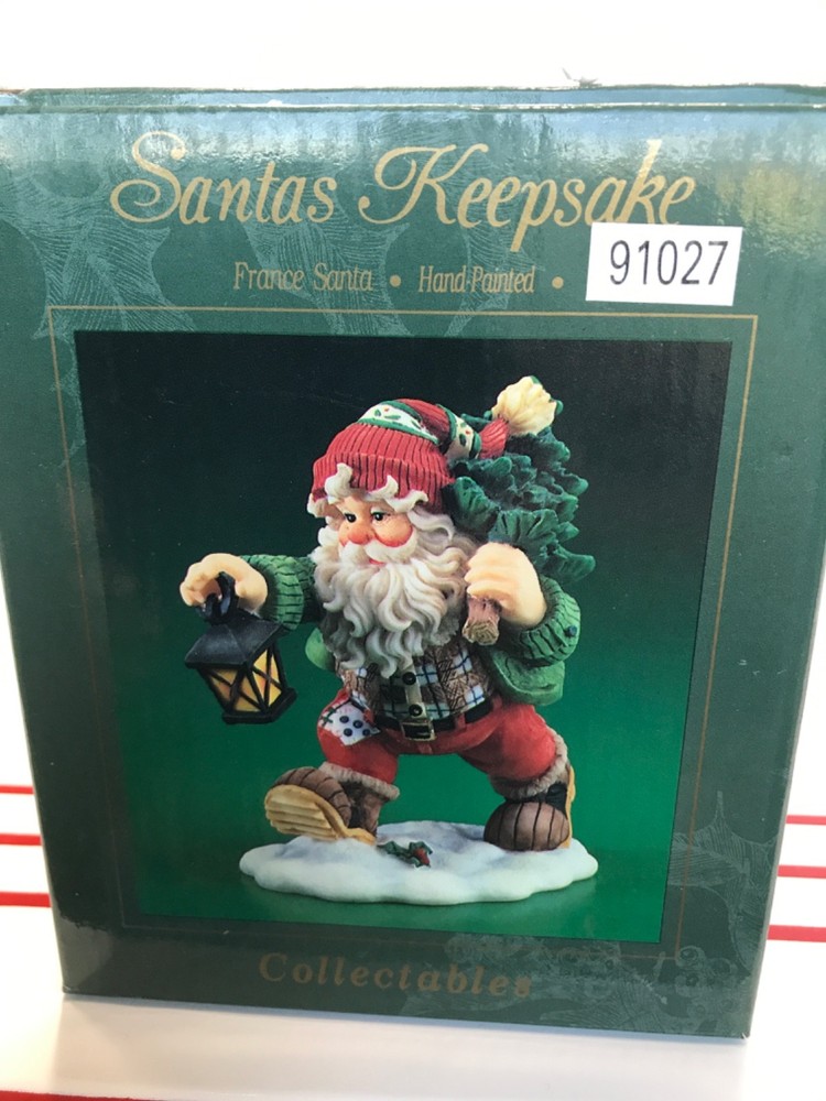France Santas Keepsake hand painted collectables original box…..........x4