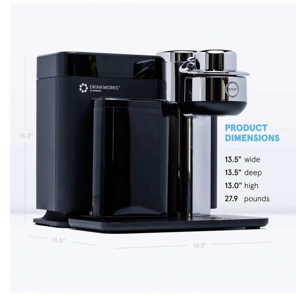 Keurig Drinkworks Home Bar Drinkmaker - Black