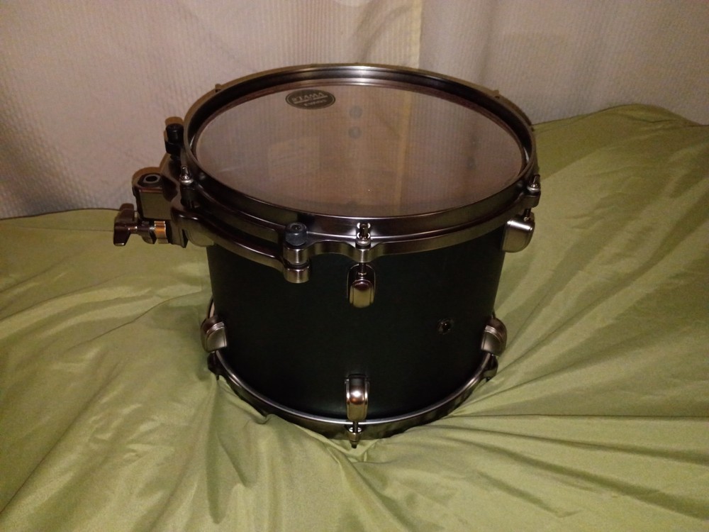 Tama Starclassic Bubinga 12x9 Tom Flat Deep Green Metallic