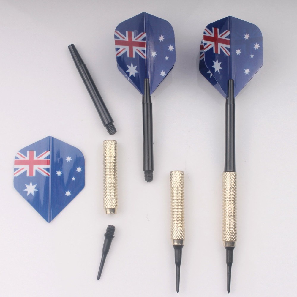 12 Pack Soft Tip Darts 14g For Electronic Dartboard With 36 Extra Tips