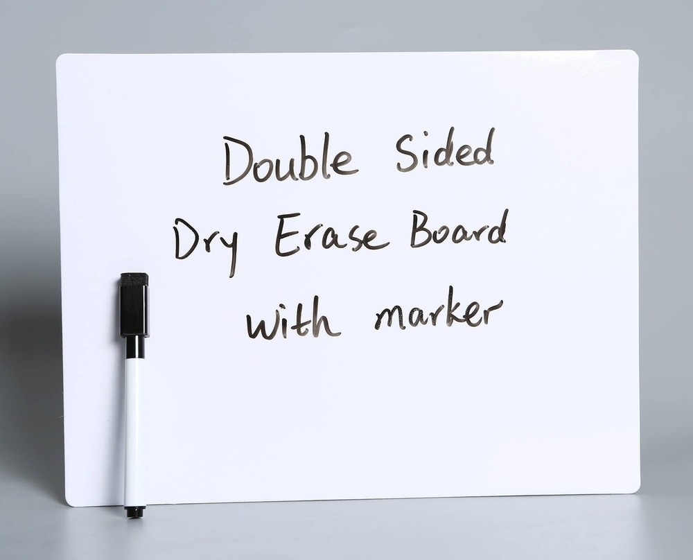 Dry Erase White Board for Student: 2-Pack Personal Whiteboard Lapboard for Ki...