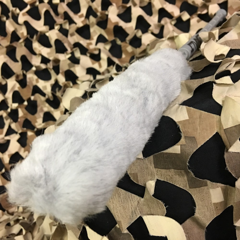 NEW Exalt Paintball Barrel Maid Swab Squeegee Folding - Solid Grey