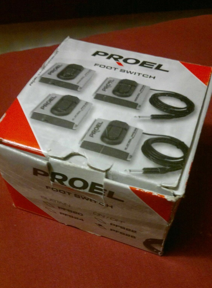 keyboard switch pedal PROEL PFS-26 ON / OFF