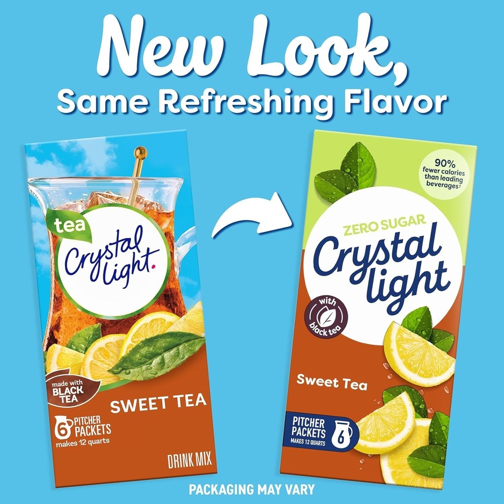Drink Mix, 6 Pitcher Packets, for Flavorful Hydration and Shareable Refreshme...