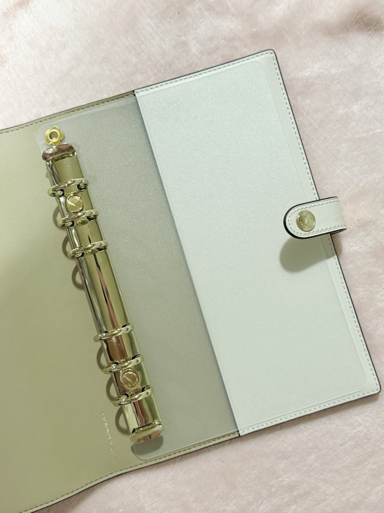 CLEAR INSERT / GOLD RINGS | COACH Notebook Binder Transition Insert