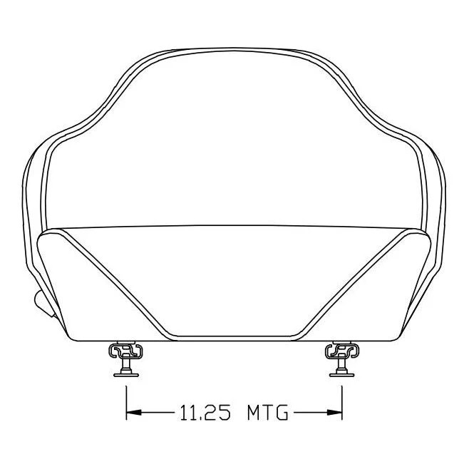 Logger / Skidder / Scraper / Crawler / Loader Barrel Seat Assembly