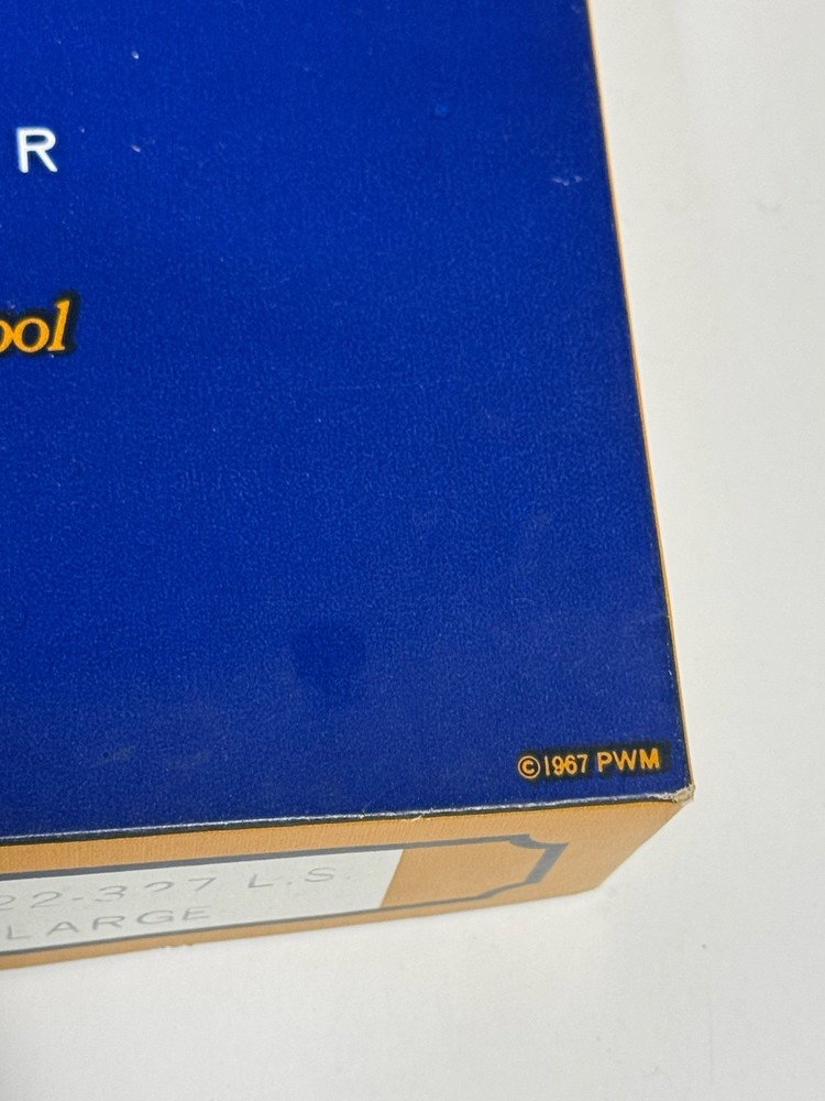 Vintage Empty Pendleton Clothing Box “Always Virgin Wool” 1967