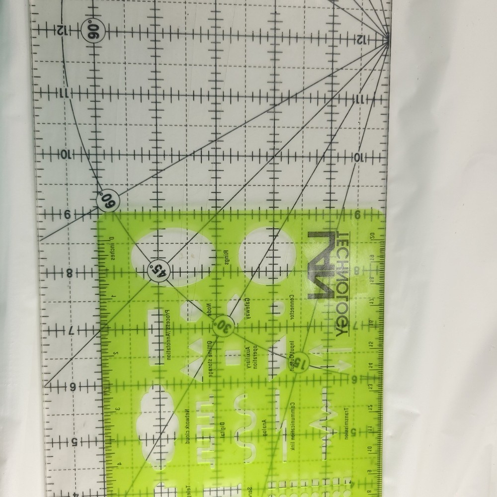 LAN Technology Plastic Networking Template P6378