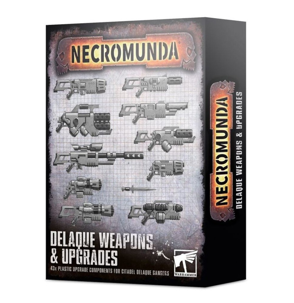 Delaque Weapons & Upgrades Necromunda Warhammer
