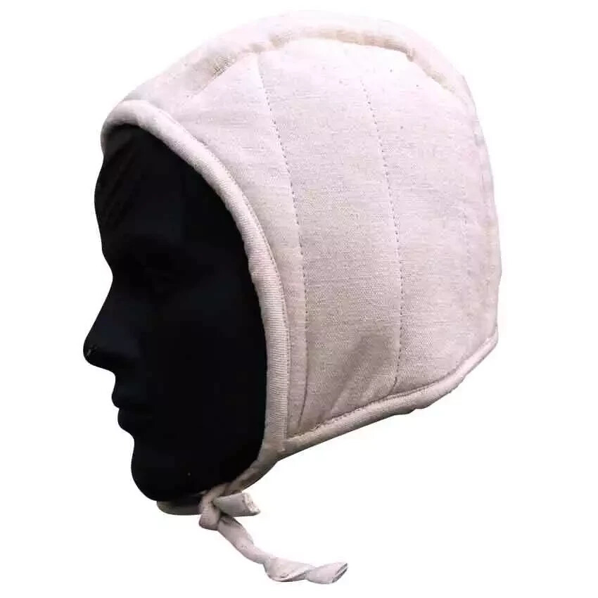 Handmade  Cap Thick Padded Fabric Helmet Inner Cap Reenactment Wearable