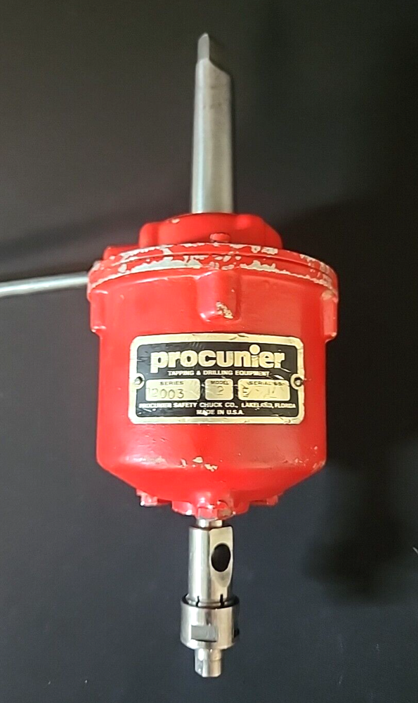 Procunier Series 12003 Model 2 High Speed Tapping Attachment #3 MT Arbor &Collet