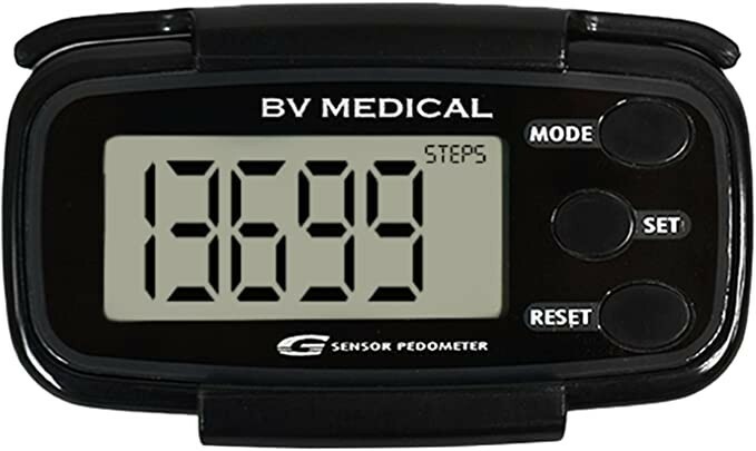 BV Medical 3D Pedometer Tracks steps