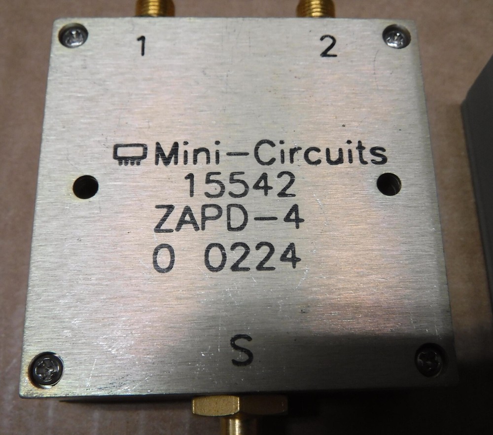 MINI-CIRCUITS RF DEVICES. LOT OF 9 ASSORTED FREE SHIPPING