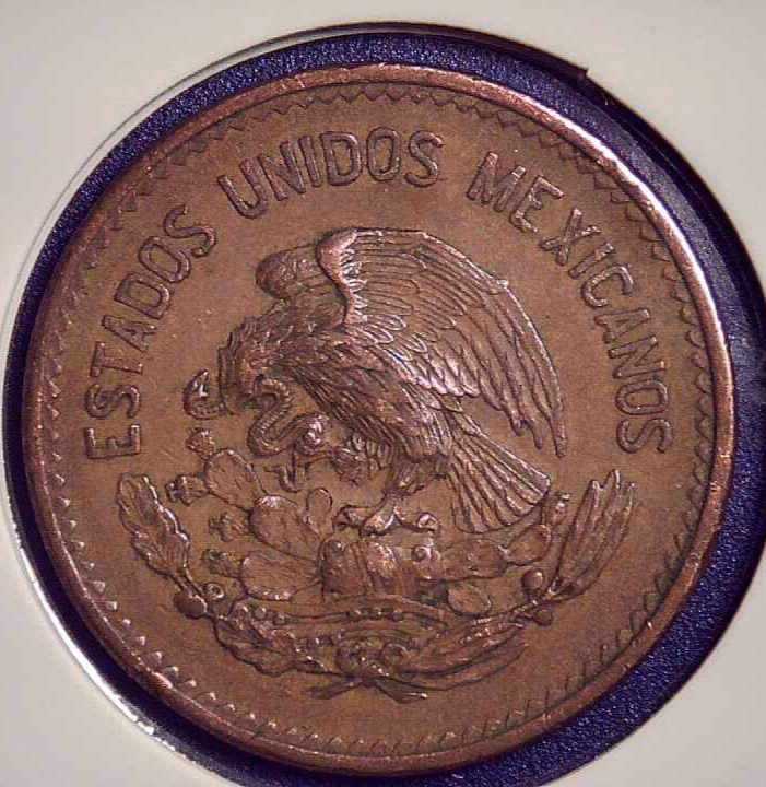 Mexican 1954 20 Centavos Km#440
