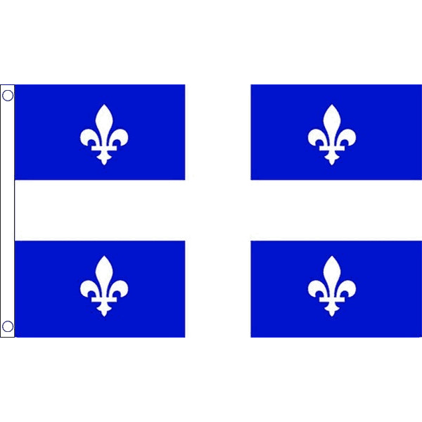 Quebec Canada Flag Table Hand Waving Flags Bunting Party Scrunchie Displays
