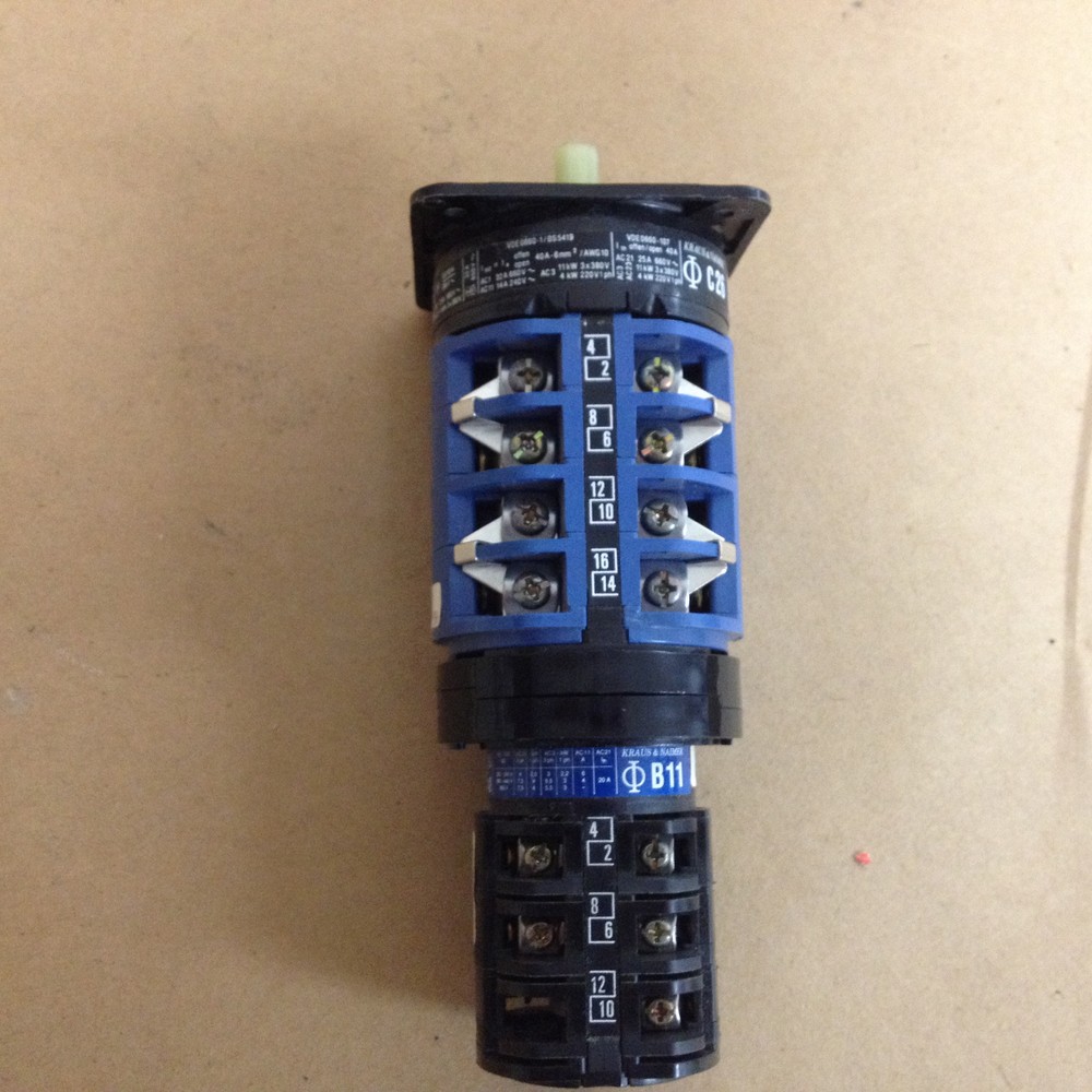 Kraus & Naimer Assembled Rotary Switch C26 & B11