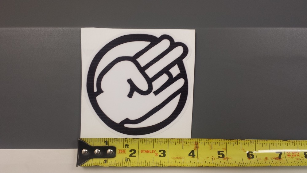 (2) Shocker Stickers Decals graphics shocker auto