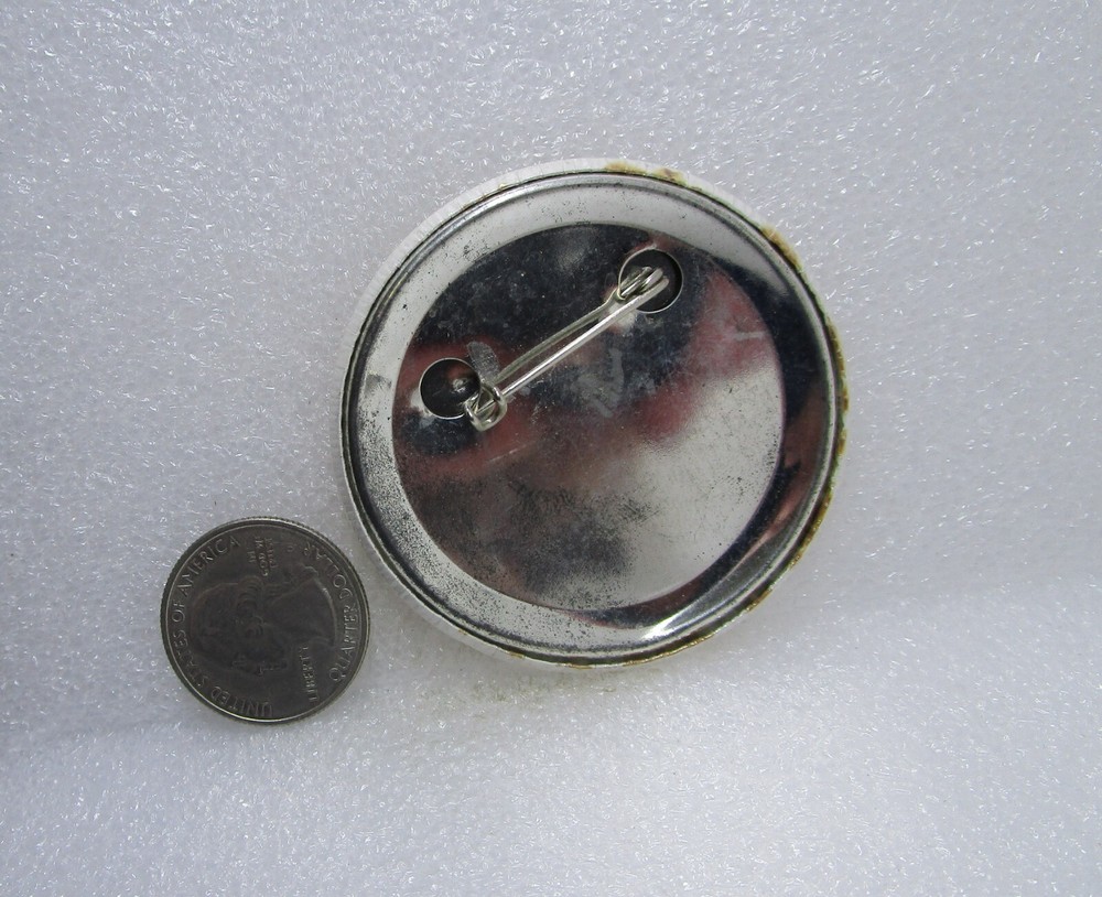 Leicestershire Striking Miners - Coal Not Idle Button Pin