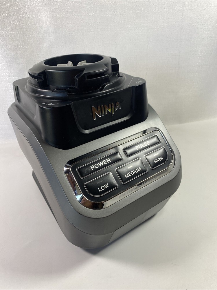 Ninja 1000W Professional Blender BL610 BASE ONLY Tested Black