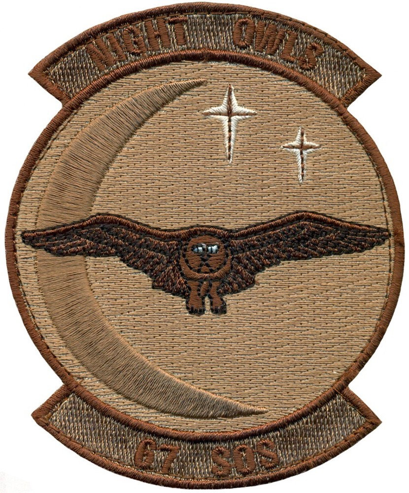 USAF 67th SPECIAL OPERATIONS SQUADRON PATCH - DESERT