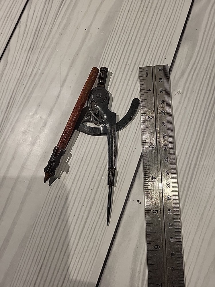 Vintage Drafting Drawing Compass