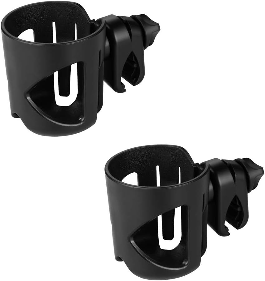 Universal Cup Holder, Stroller Cup Holder, 360° Rotatable Large Caliber Desig...