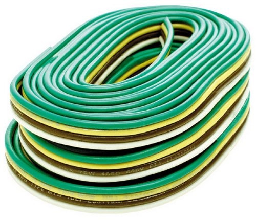 Towpower 85205 4-Way Bonded Trailer Wiring,Multi