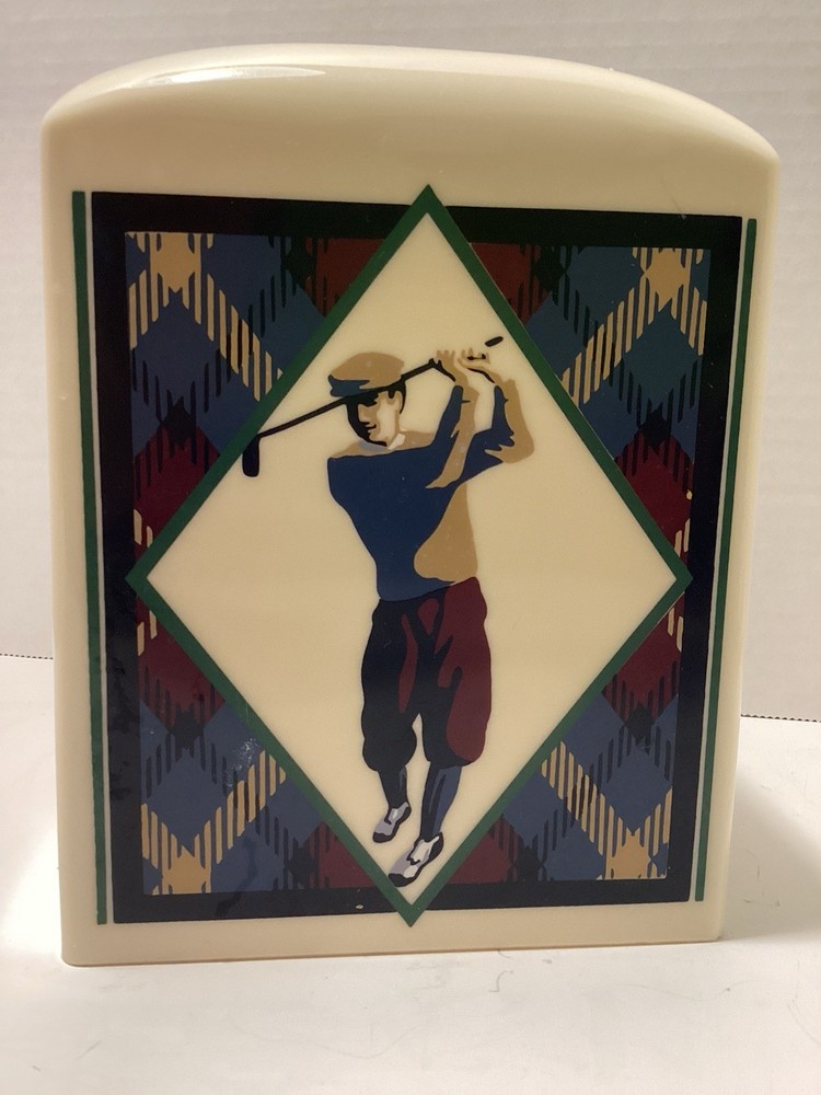 Tissue Kleenex Golf Holder Office Bedroom Man Cave Plastic