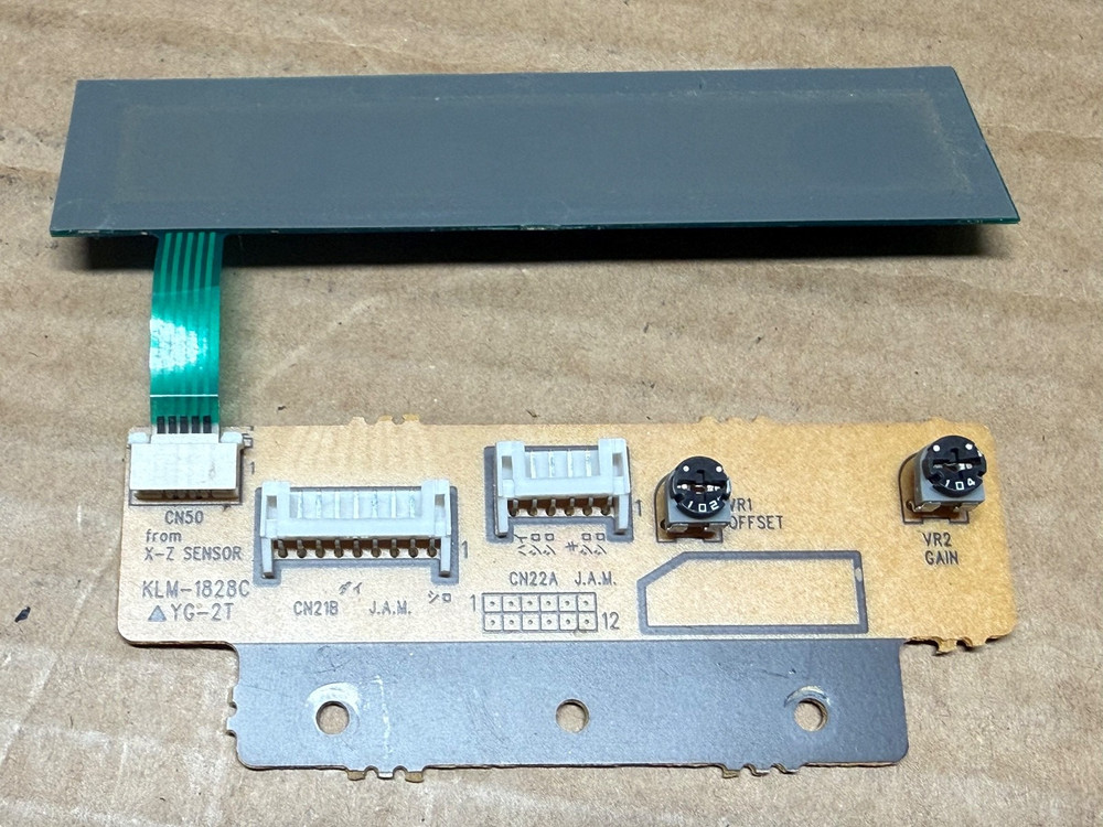 KORG TRINITY RIBBON CONTROLLER CIRCUIT BOARD WITH RIBBON STRIP