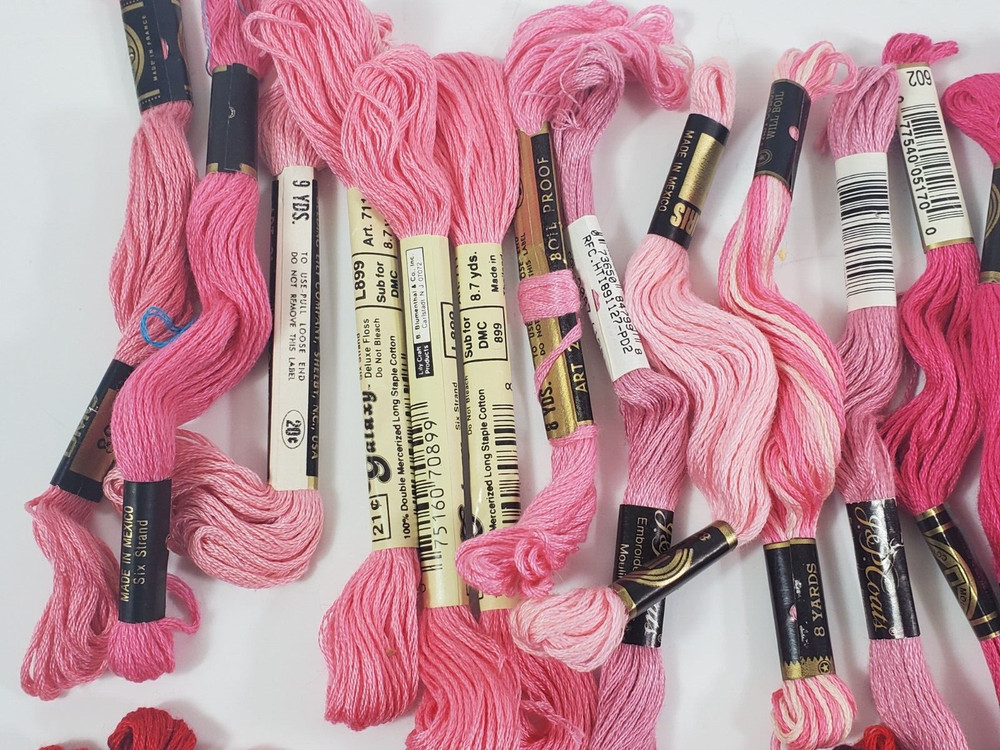 Lot of Embroidery Floss Thread (35)