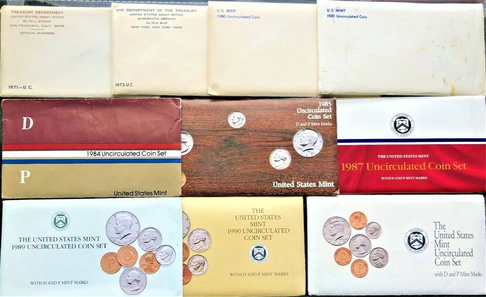 3 U.S. MINT SETS RANDOMLY SELECTED - 1 PURCHASE = 3 MINT SETS, NICE COINS #2