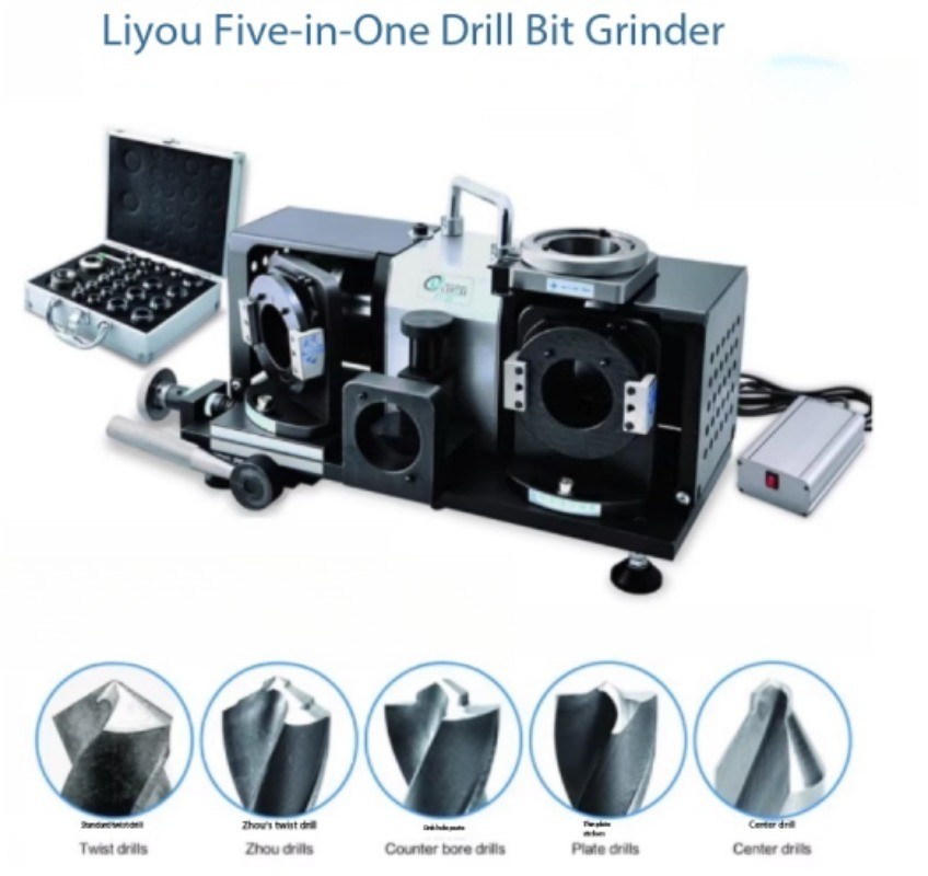 F1-20 Drill Bit Grinder Twist Drill Step Sharpener Foolproof Fully Automatic